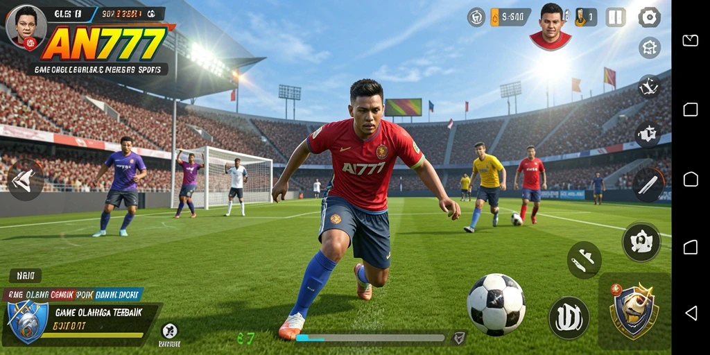 Tampilan menarik dari gameplay AN777 yang mengasyikkan.