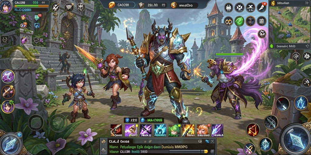 Gameplay menakjubkan dan aksi seru di CALO288.