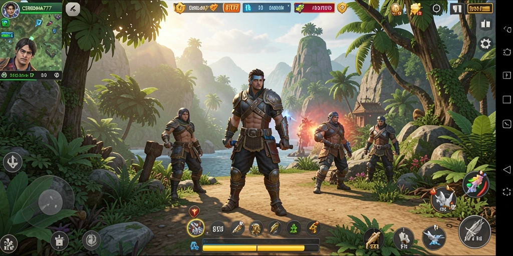 Tampilan menakjubkan dari gameplay Open World CENDANA777.