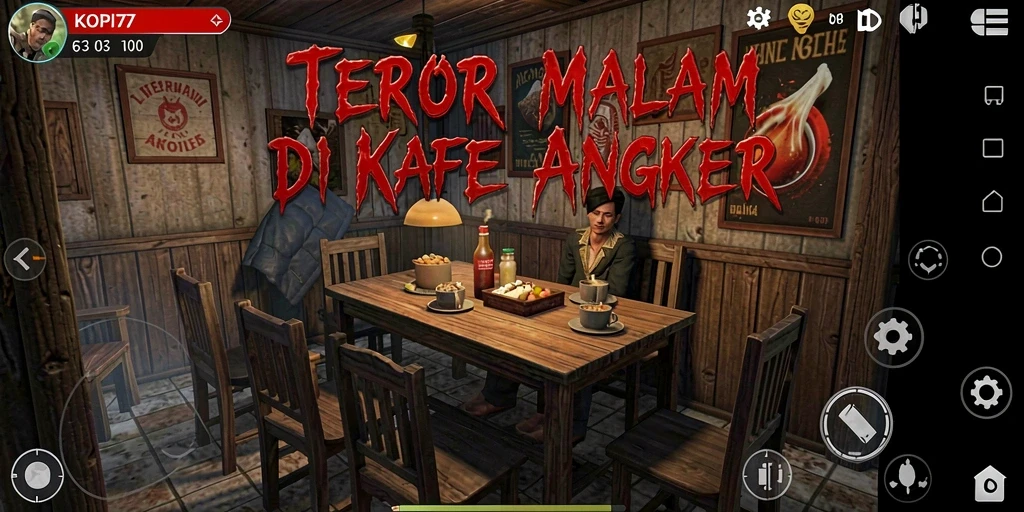 Gameplay KOPI77 dengan suasana Horror yang menegangkan.