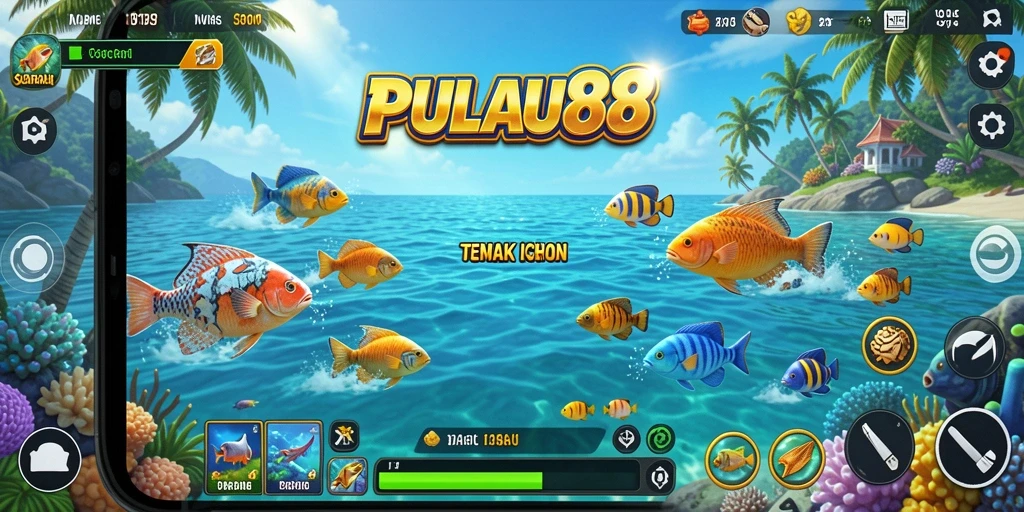 Tampilan gameplay PULAU88 yang seru dan menantang.
